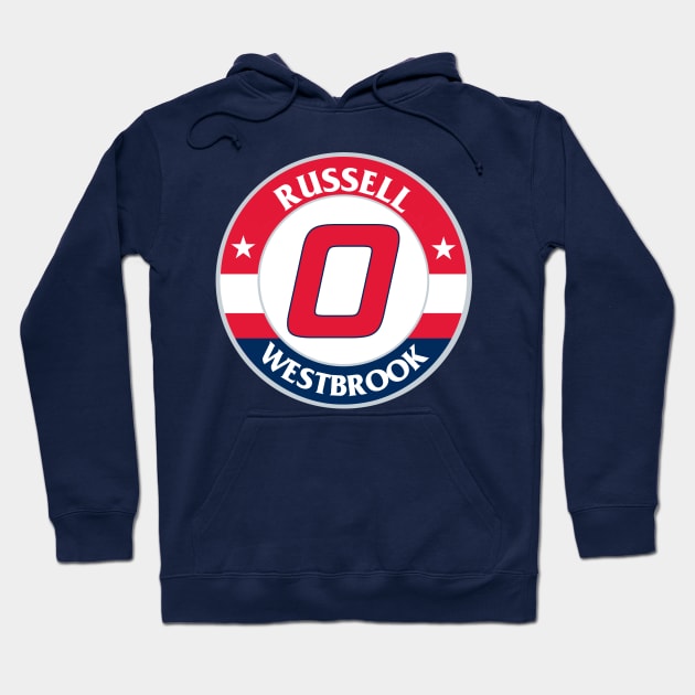 Russell Westbrook 0 Washington Wizards Hoodie by IronLung Designs